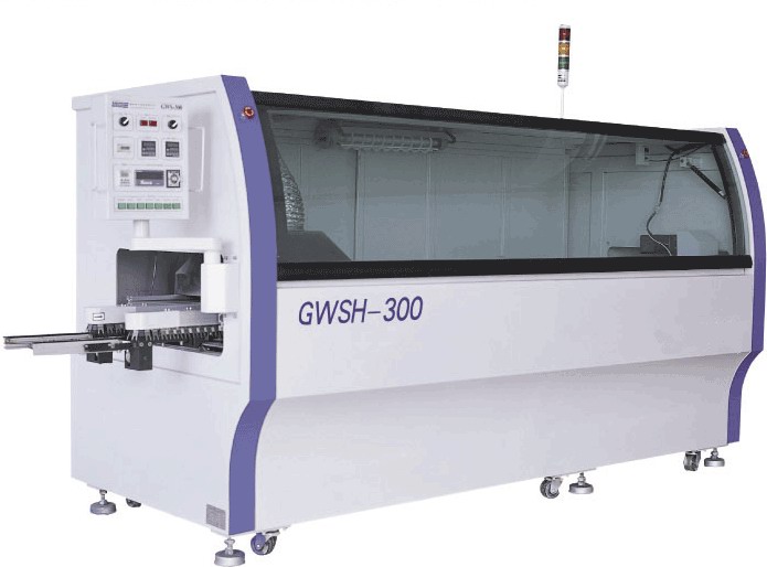 GWSH-300全自动高波峰焊锡机
