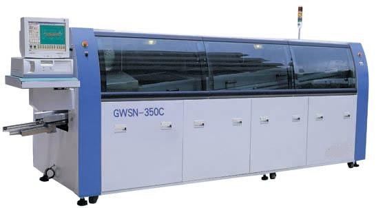 GWSN-350C型全自动电脑控制无铅双波峰焊锡机